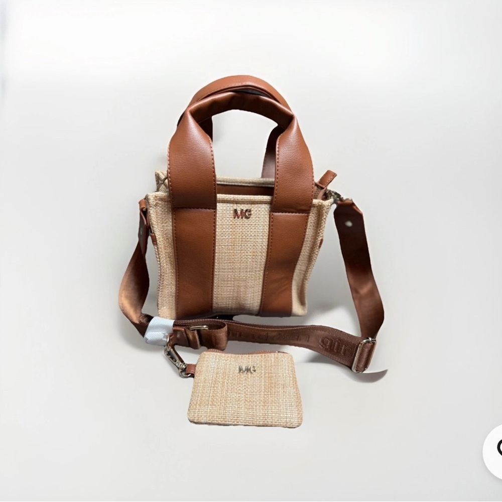 Madden Girl Brown and Tan Mini Bag with Elegant Design